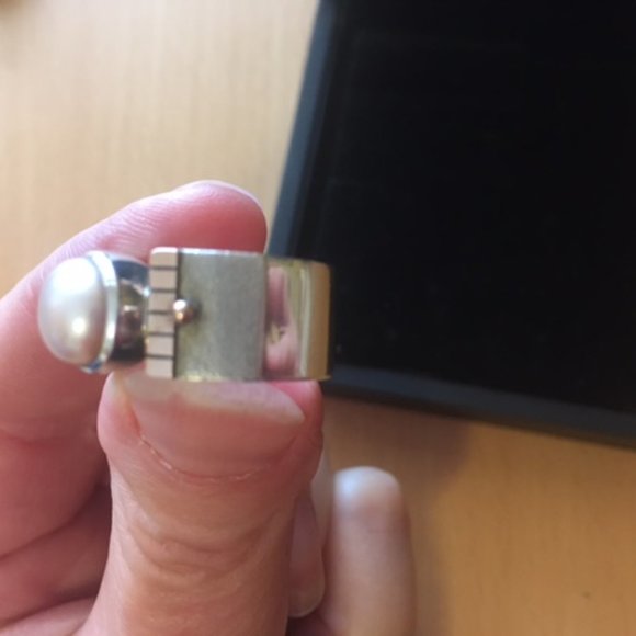 Stunning Silpada Cultured Pearl Ring - Picture 2 of 7